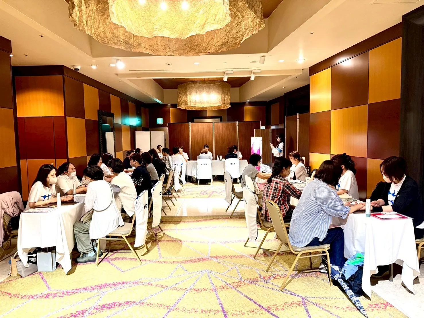 【POLA】淳風会にてハンドトリートメントさせて頂きました